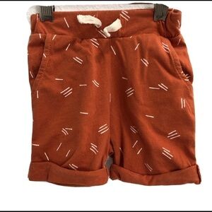 LITTLE INDIANS made with 100% organic cotton Bermuda shorts ajustable strap